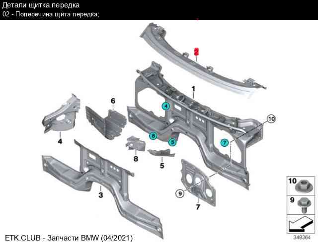 Номера запчастей bmw